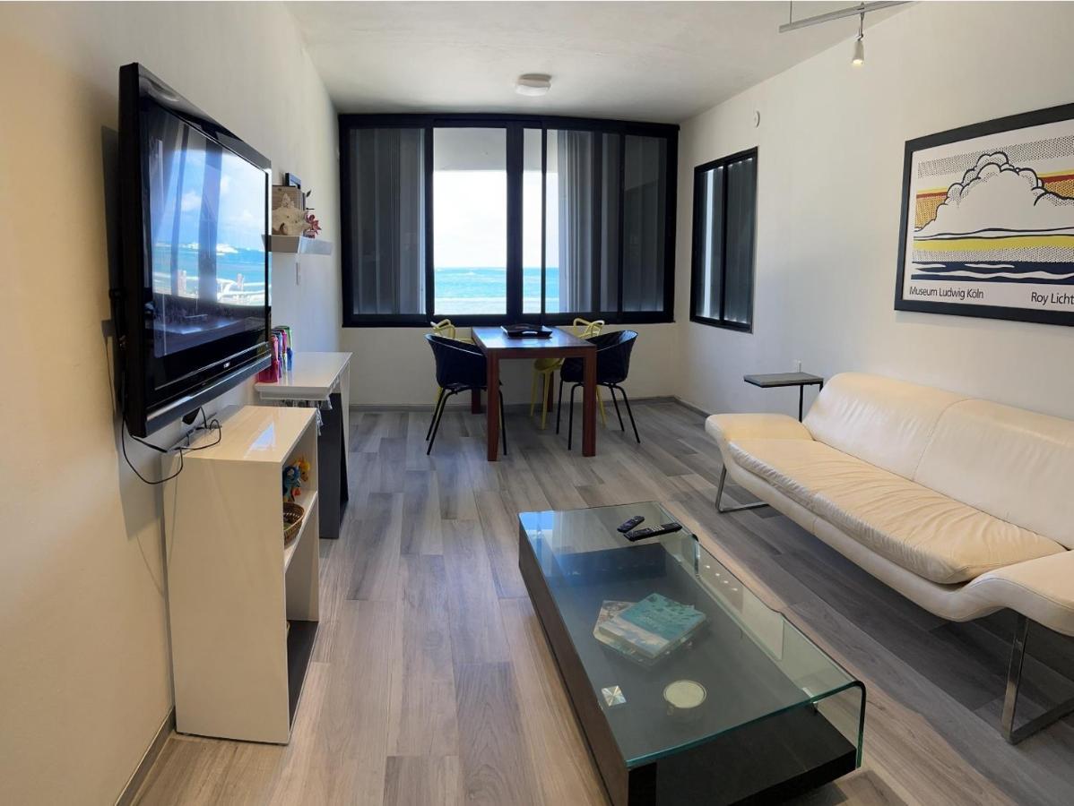 Oceanfront Condo At Unique Location Cancún Extérieur photo